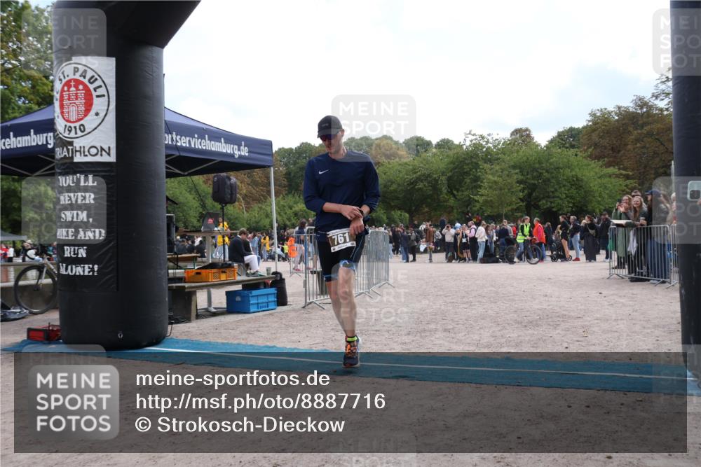 14.09.2025 - Stadtparktriathlon Strokosch-Dieckow http://msf.ph/oto/8887716 14.09.2025 11:47:56 Ziel 761 meine-sportfotos.de
