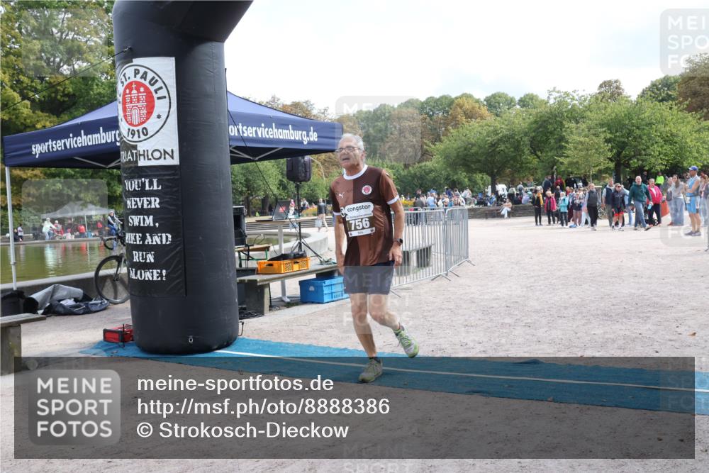 14.09.2025 - Stadtparktriathlon Strokosch-Dieckow http://msf.ph/oto/8888386 14.09.2025 12:13:56 Ziel 756 meine-sportfotos.de