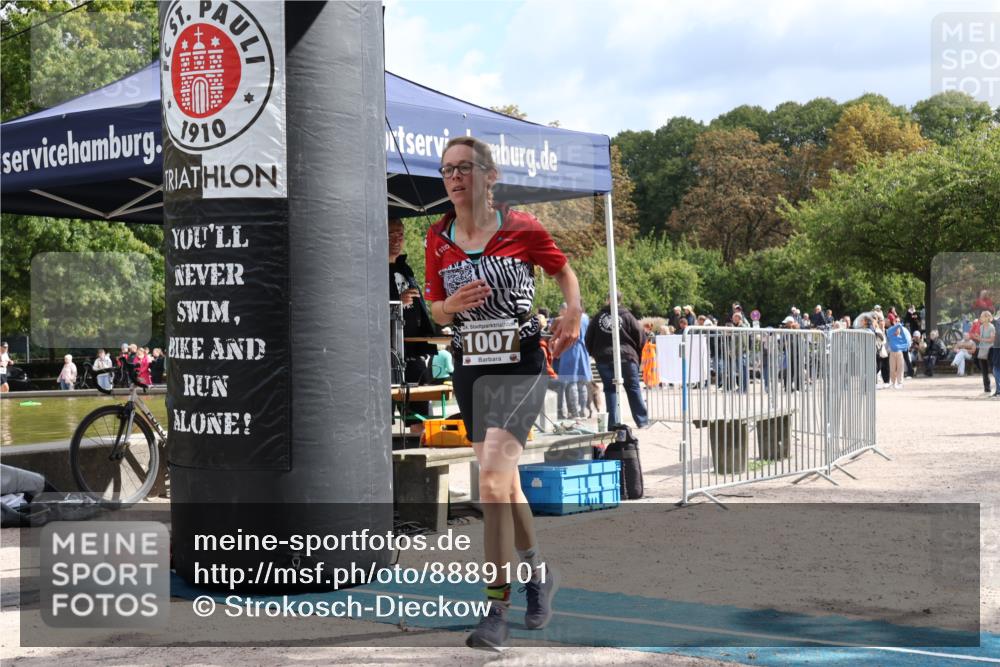 14.09.2025 - Stadtparktriathlon Strokosch-Dieckow http://msf.ph/oto/8889101 14.09.2025 12:38:00 Ziel 1007 meine-sportfotos.de