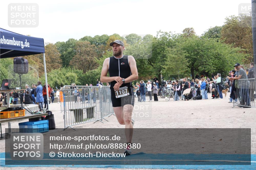 14.09.2025 - Stadtparktriathlon Strokosch-Dieckow http://msf.ph/oto/8889380 14.09.2025 12:40:29 Ziel 1107 meine-sportfotos.de