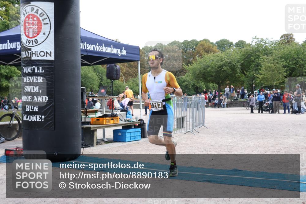 14.09.2025 - Stadtparktriathlon Strokosch-Dieckow http://msf.ph/oto/8890183 14.09.2025 12:54:46 Ziel 1217 meine-sportfotos.de