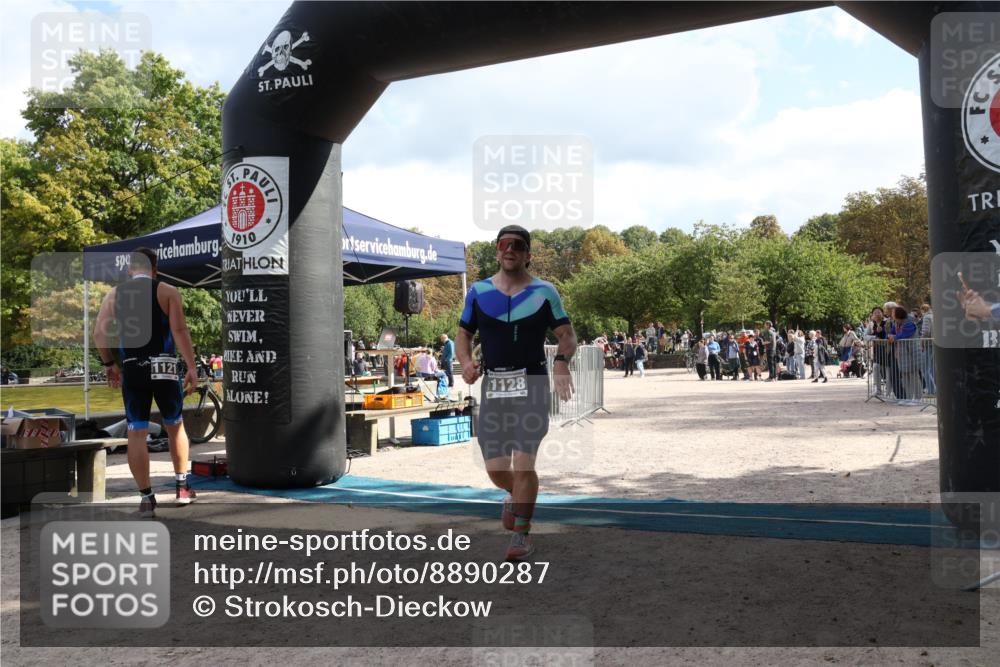 14.09.2025 - Stadtparktriathlon Strokosch-Dieckow http://msf.ph/oto/8890287 14.09.2025 12:56:34 Ziel 1128 meine-sportfotos.de