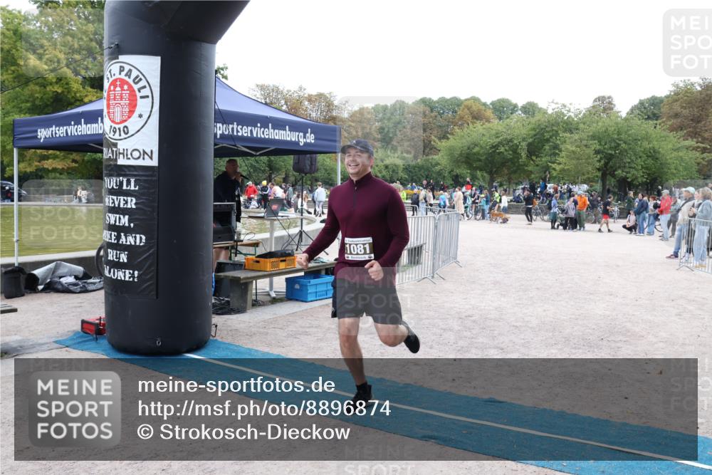 14.09.2025 - Stadtparktriathlon Strokosch-Dieckow http://msf.ph/oto/8896874 14.09.2025 13:10:11 Ziel 1081, 1153, 1193 meine-sportfotos.de