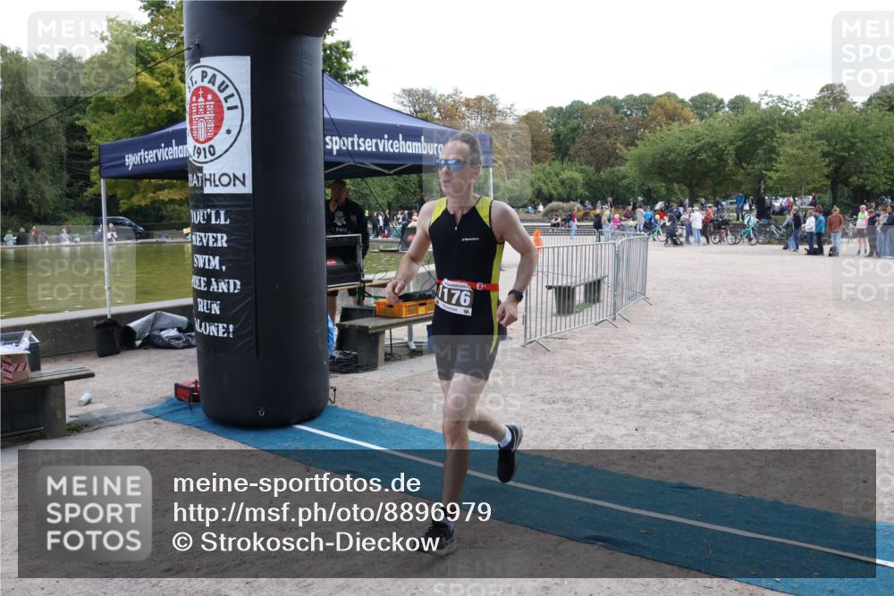 14.09.2025 - Stadtparktriathlon Strokosch-Dieckow http://msf.ph/oto/8896979 14.09.2025 13:18:15 Ziel 1176 meine-sportfotos.de