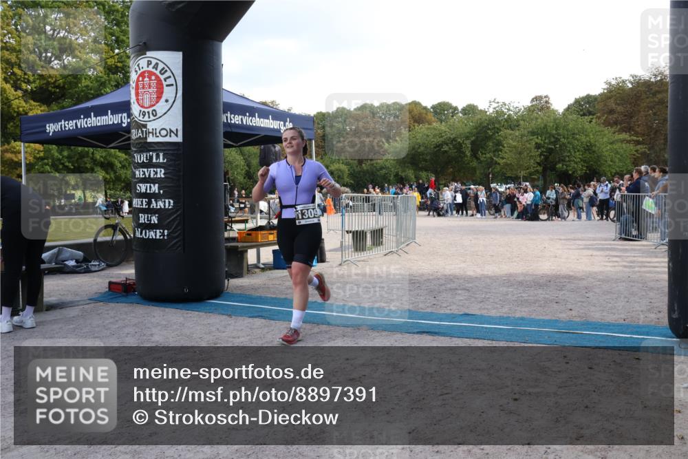 14.09.2025 - Stadtparktriathlon Strokosch-Dieckow http://msf.ph/oto/8897391 14.09.2025 13:35:14 Ziel 1309 meine-sportfotos.de
