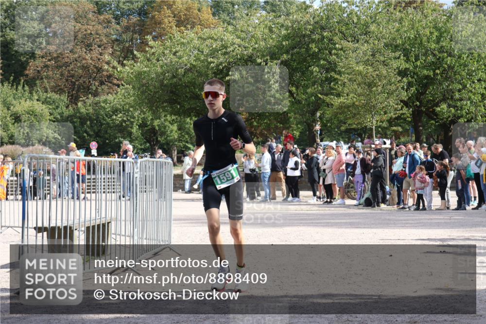 14.09.2025 - Stadtparktriathlon Strokosch-Dieckow http://msf.ph/oto/8898409 14.09.2025 13:54:47 Ziel 1591 meine-sportfotos.de
