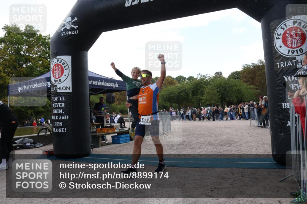 14.09.2025 - Stadtparktriathlon Strokosch-Dieckow http://msf.ph/oto/8899174 14.09.2025 14:10:50 Ziel 1477 meine-sportfotos.de