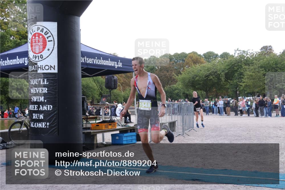 14.09.2025 - Stadtparktriathlon Strokosch-Dieckow http://msf.ph/oto/8899204 14.09.2025 14:11:15 Ziel 1427, 1480, 1548 meine-sportfotos.de