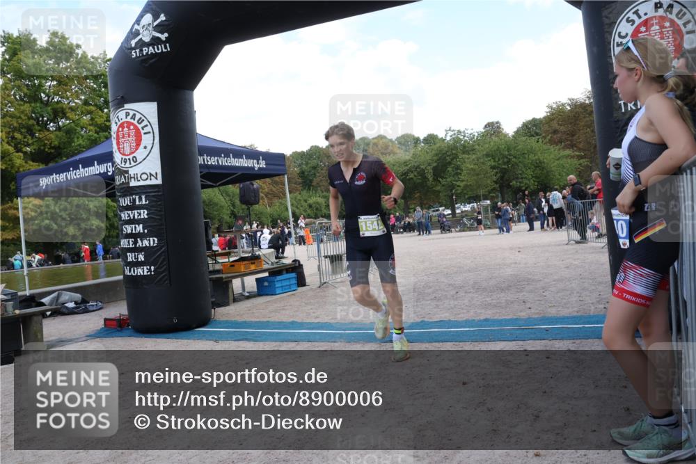14.09.2025 - Stadtparktriathlon Strokosch-Dieckow http://msf.ph/oto/8900006 14.09.2025 14:20:29 Ziel 1542 meine-sportfotos.de