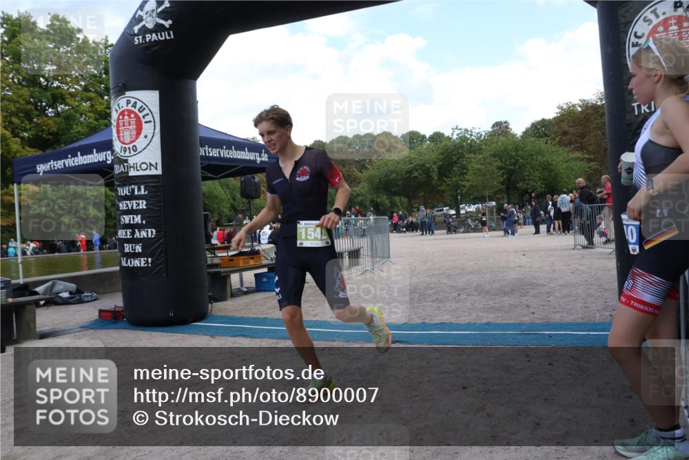 14.09.2025 - Stadtparktriathlon Strokosch-Dieckow http://msf.ph/oto/8900007 14.09.2025 14:20:29 Ziel 1542 meine-sportfotos.de
