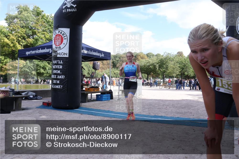 14.09.2025 - Stadtparktriathlon Strokosch-Dieckow http://msf.ph/oto/8900117 14.09.2025 14:23:21 Ziel 1450, 1530 meine-sportfotos.de