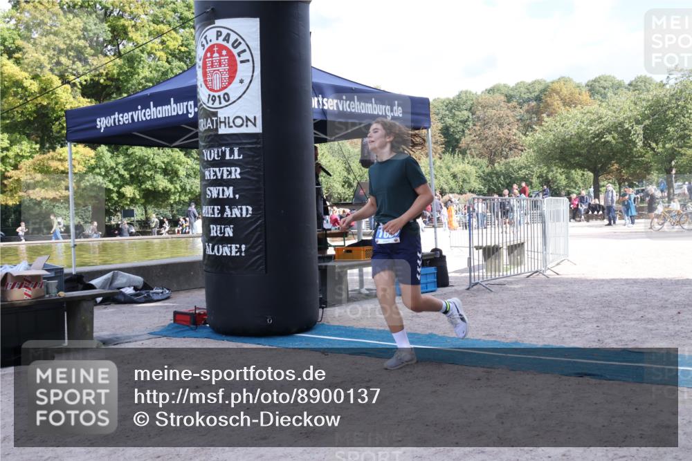 14.09.2025 - Stadtparktriathlon Strokosch-Dieckow http://msf.ph/oto/8900137 14.09.2025 14:24:16 Ziel 1654 meine-sportfotos.de
