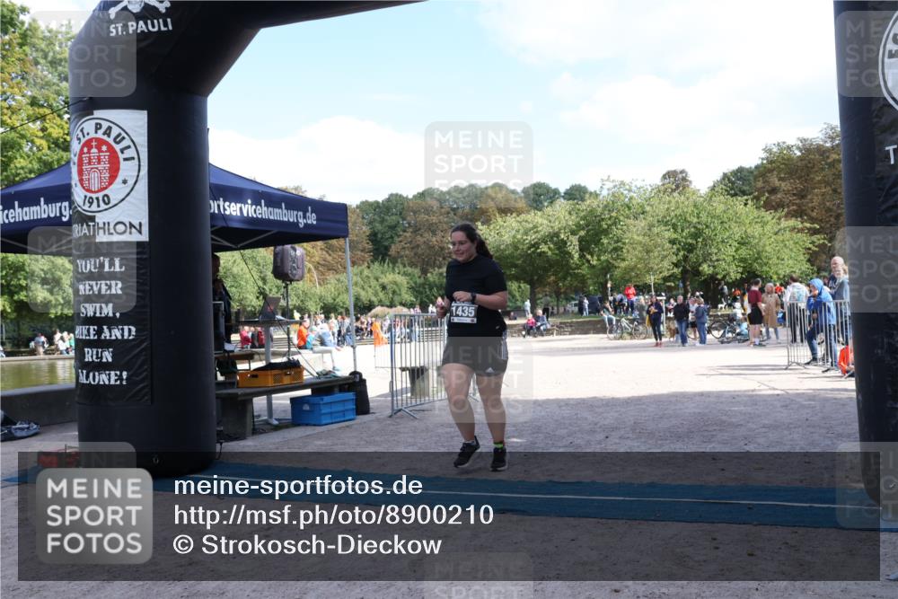 14.09.2025 - Stadtparktriathlon Strokosch-Dieckow http://msf.ph/oto/8900210 14.09.2025 14:29:06 Ziel 1435 meine-sportfotos.de