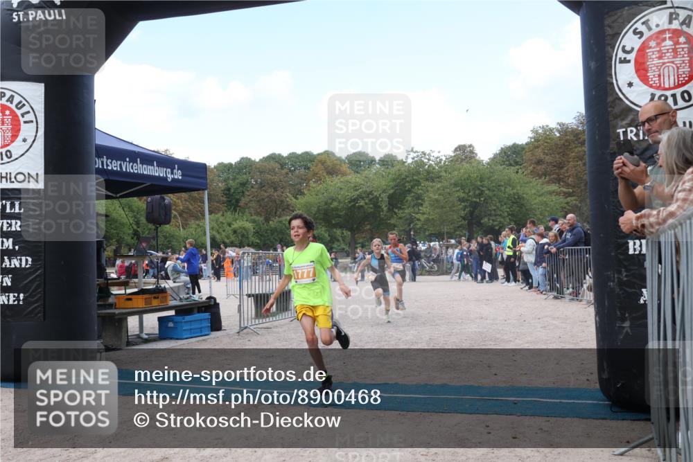 14.09.2025 - Stadtparktriathlon Strokosch-Dieckow http://msf.ph/oto/8900468 14.09.2025 14:38:20 Ziel 1692, 1702, 1724, 1777 meine-sportfotos.de