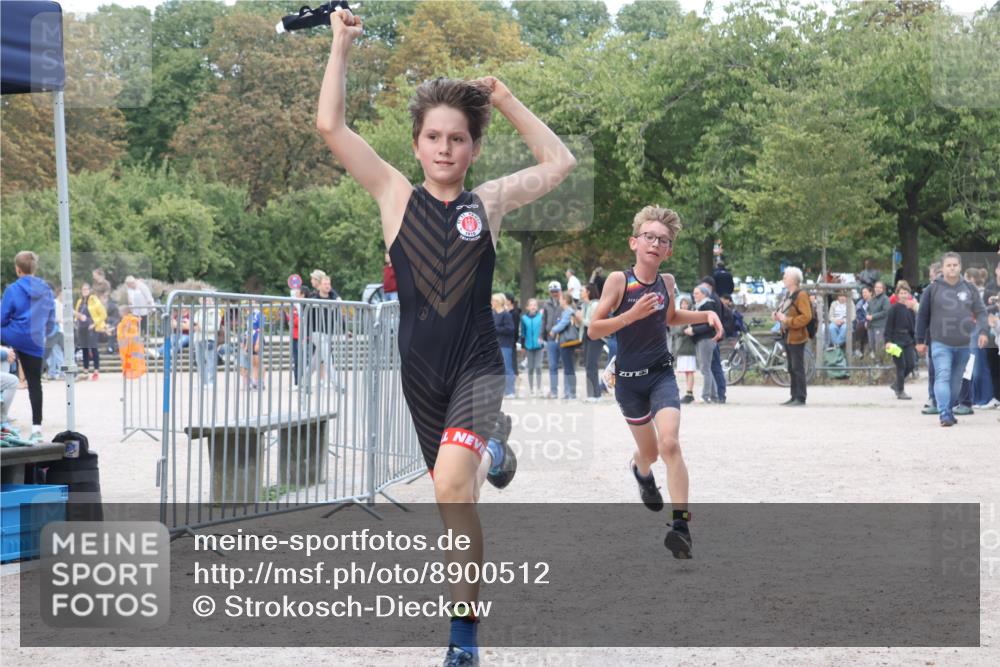 14.09.2025 - Stadtparktriathlon Strokosch-Dieckow http://msf.ph/oto/8900512 14.09.2025 14:38:37 Ziel 1725, 1753, 1783, 1786 meine-sportfotos.de