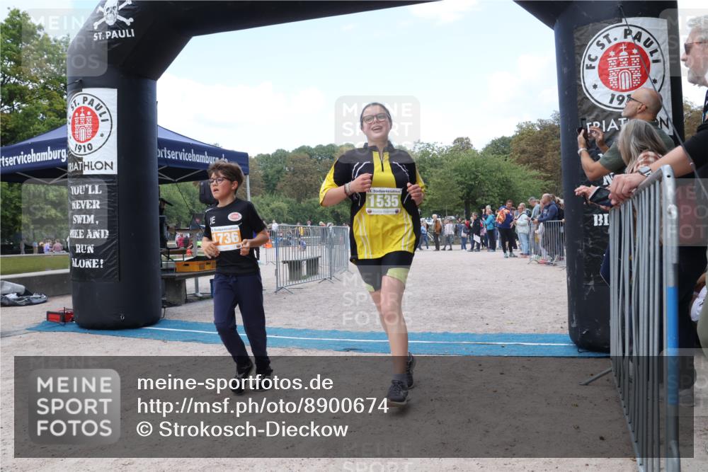 14.09.2025 - Stadtparktriathlon Strokosch-Dieckow http://msf.ph/oto/8900674 14.09.2025 14:39:46 Ziel 1535, 1701, 1736 meine-sportfotos.de