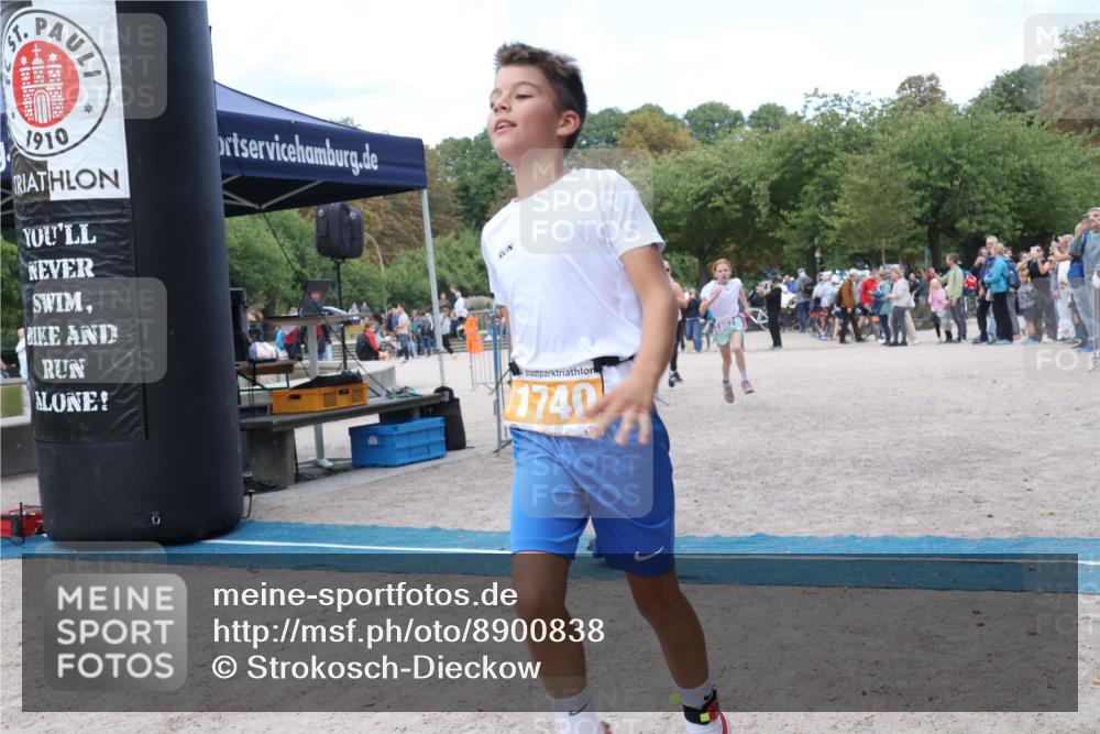 14.09.2025 - Stadtparktriathlon Strokosch-Dieckow http://msf.ph/oto/8900838 14.09.2025 14:41:09 Ziel 1727, 1740, 1804, 1865 meine-sportfotos.de