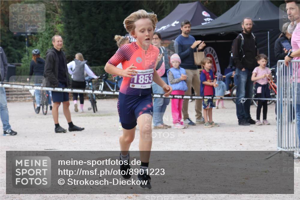 14.09.2025 - Stadtparktriathlon Strokosch-Dieckow http://msf.ph/oto/8901223 14.09.2025 15:02:06 Ziel 1853 meine-sportfotos.de