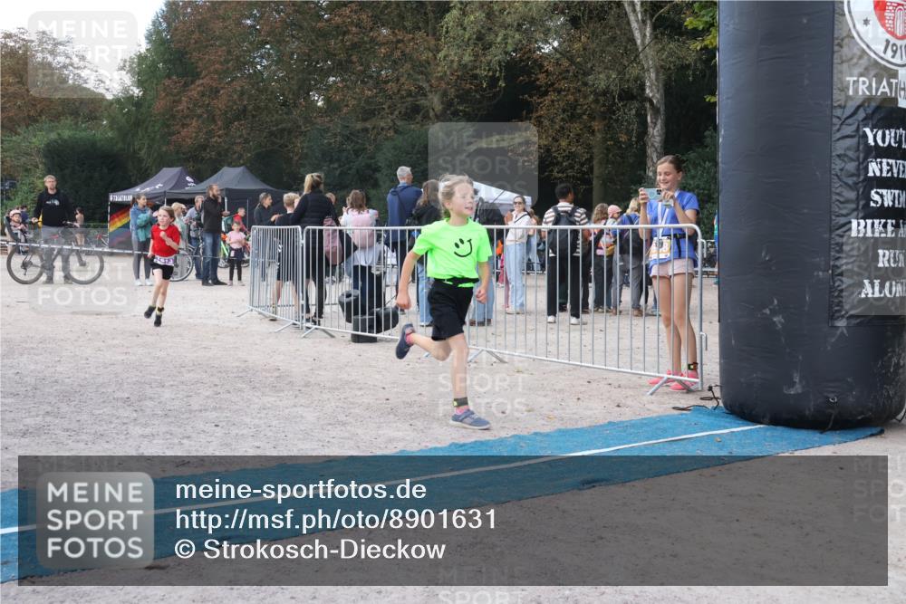14.09.2025 - Stadtparktriathlon Strokosch-Dieckow http://msf.ph/oto/8901631 14.09.2025 15:05:04 Ziel 1792, 1801, 1813, 1838 meine-sportfotos.de