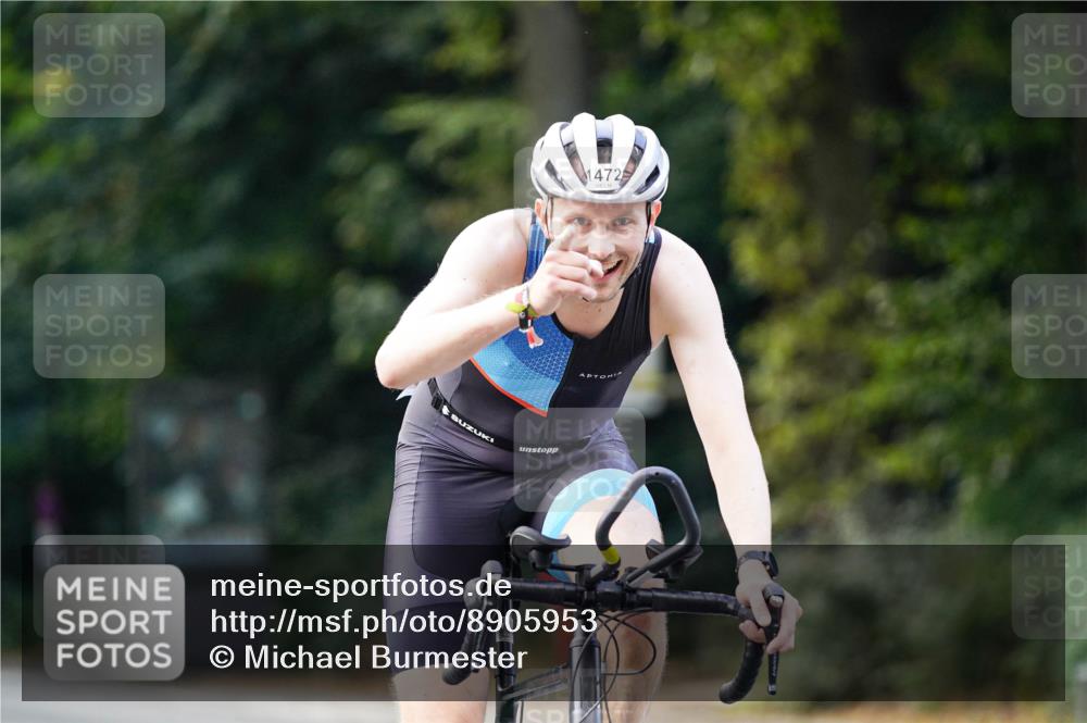 14.09.2025 - Stadtparktriathlon Michael Burmester http://msf.ph/oto/8905953 14.09.2025 13:19:02 Radfahren 1343, 1472, 1511 meine-sportfotos.de