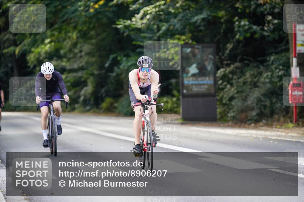 14.09.2025 - Stadtparktriathlon Michael Burmester http://msf.ph/oto/8906207 14.09.2025 13:22:02 Radfahren 1487, 1490, 1505, 1525, 1604 meine-sportfotos.de