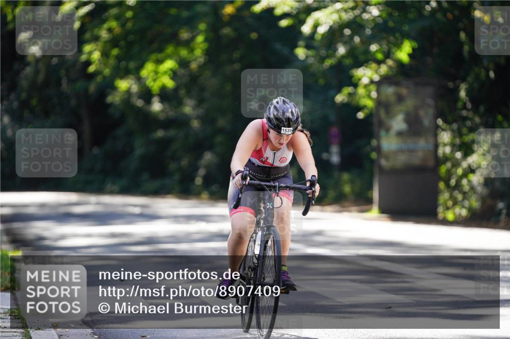 14.09.2025 - Stadtparktriathlon Michael Burmester http://msf.ph/oto/8907409 14.09.2025 13:38:00 Radfahren 1437, 1539 meine-sportfotos.de