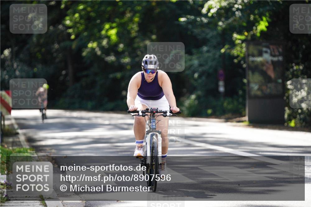 14.09.2025 - Stadtparktriathlon Michael Burmester http://msf.ph/oto/8907596 14.09.2025 13:43:25 Radfahren 1455, 1552 meine-sportfotos.de