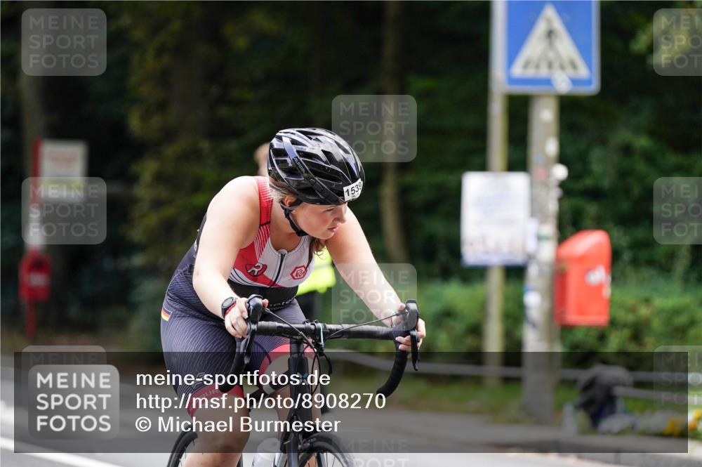 14.09.2025 - Stadtparktriathlon Michael Burmester http://msf.ph/oto/8908270 14.09.2025 13:58:29 Radfahren 1528, 1539 meine-sportfotos.de