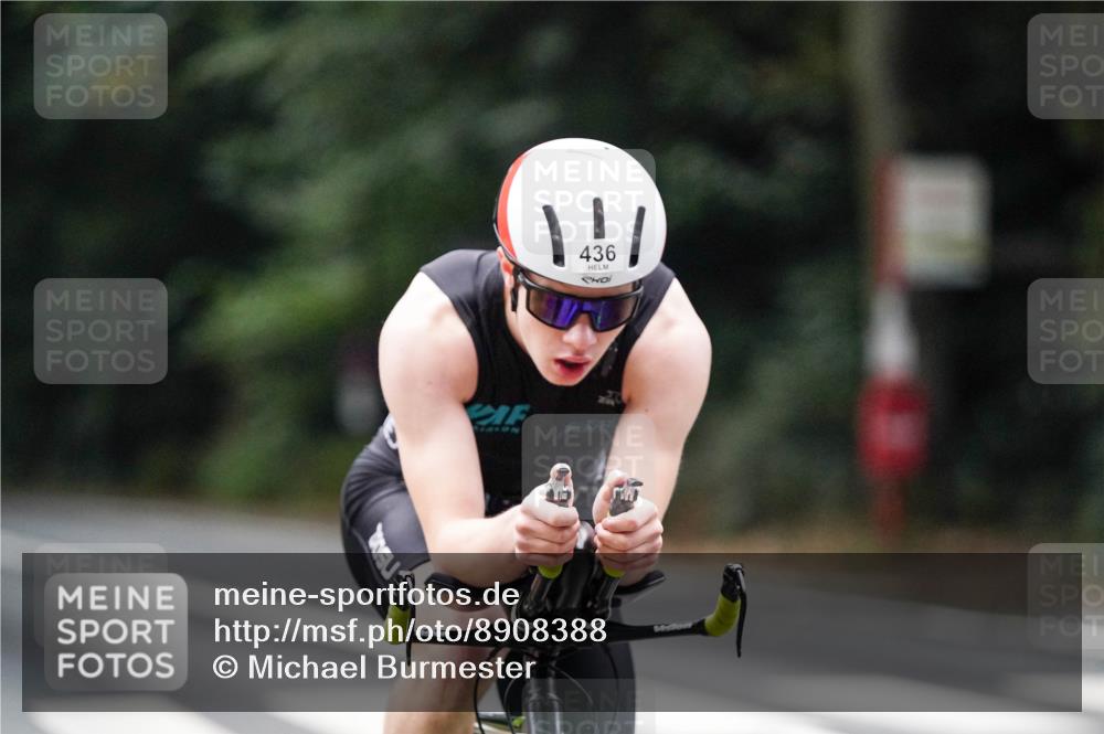 14.09.2025 - Stadtparktriathlon Michael Burmester http://msf.ph/oto/8908388 14.09.2025 09:29:44 Radfahren 436, 463 meine-sportfotos.de