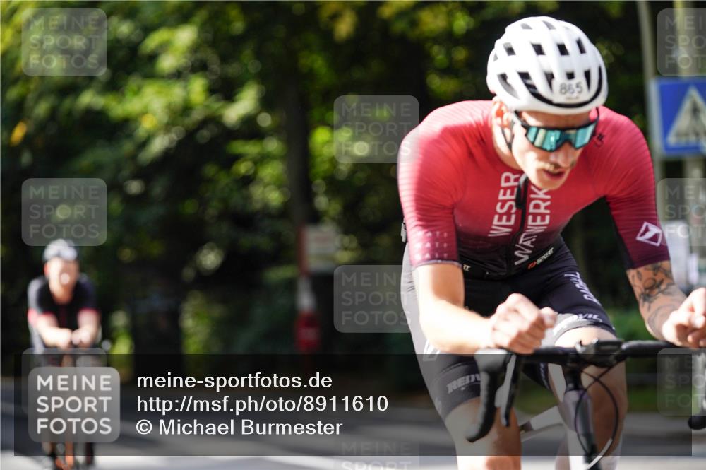 14.09.2025 - Stadtparktriathlon Michael Burmester http://msf.ph/oto/8911610 14.09.2025 11:13:46 Radfahren 855, 865, 874 meine-sportfotos.de