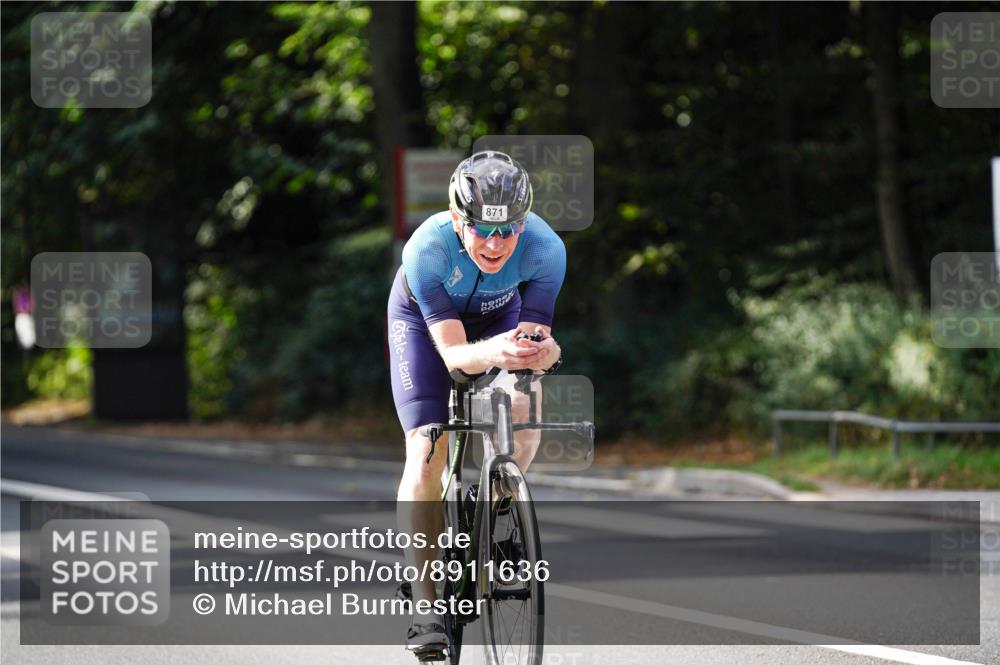 14.09.2025 - Stadtparktriathlon Michael Burmester http://msf.ph/oto/8911636 14.09.2025 11:14:37 Radfahren 791, 862, 871 meine-sportfotos.de
