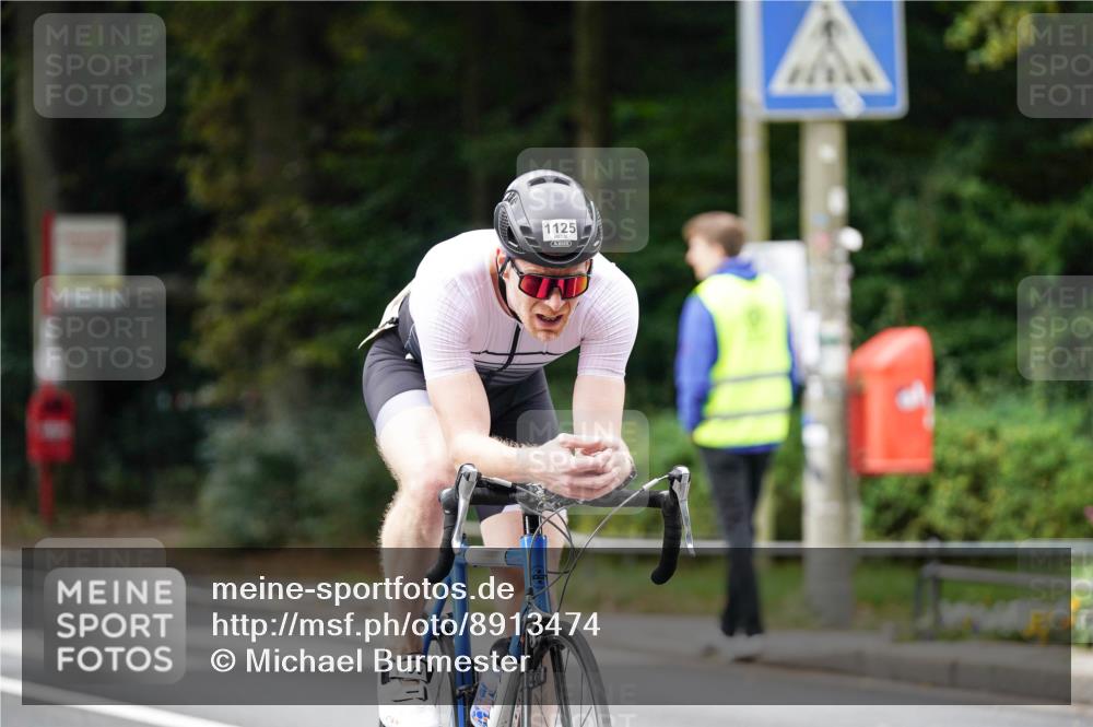 14.09.2025 - Stadtparktriathlon Michael Burmester http://msf.ph/oto/8913474 14.09.2025 11:59:33 Radfahren 1007, 1125 meine-sportfotos.de