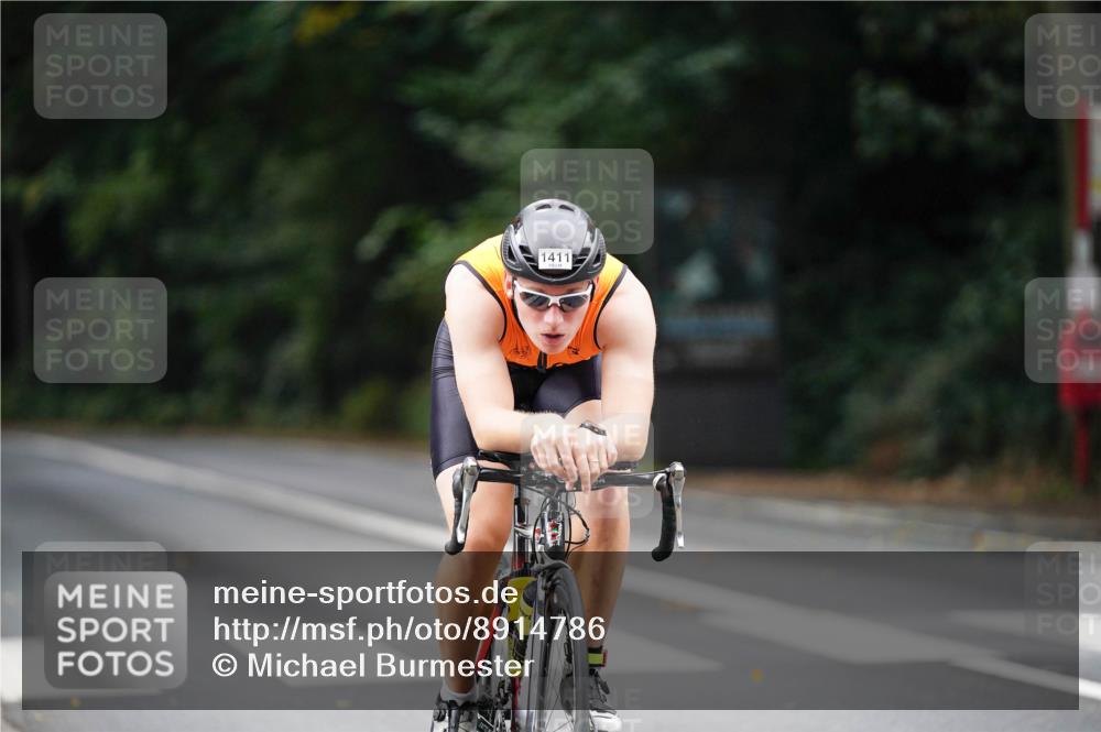 14.09.2025 - Stadtparktriathlon Michael Burmester http://msf.ph/oto/8914786 14.09.2025 12:42:17 Radfahren 1236, 1411 meine-sportfotos.de