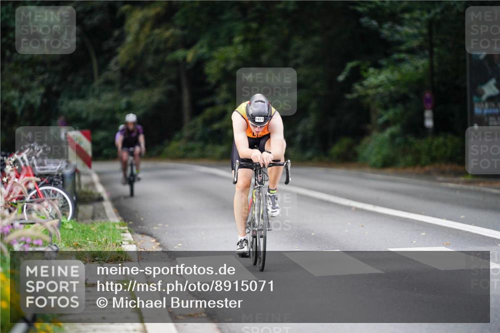 14.09.2025 - Stadtparktriathlon Michael Burmester http://msf.ph/oto/8915071 14.09.2025 12:49:02 Radfahren 1288, 1411 meine-sportfotos.de