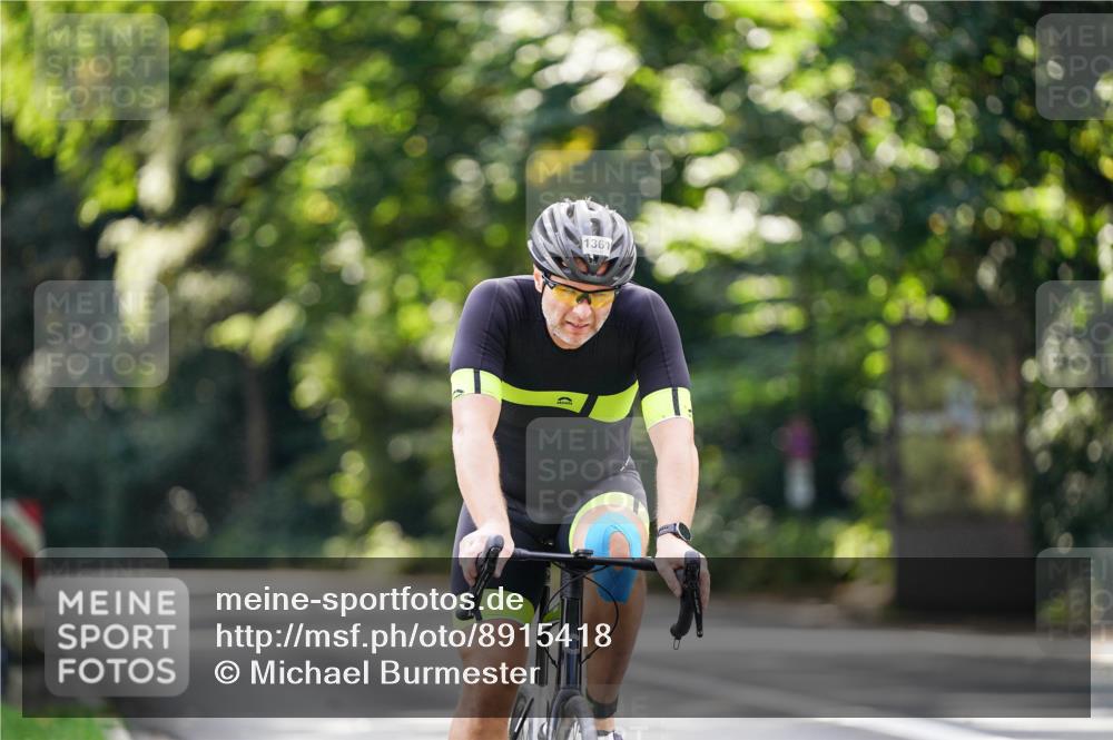 14.09.2025 - Stadtparktriathlon Michael Burmester http://msf.ph/oto/8915418 14.09.2025 12:57:19 Radfahren 1361, 1405 meine-sportfotos.de