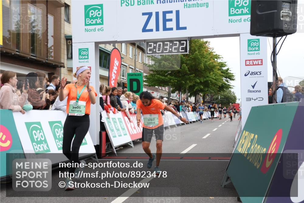21.09.2025 - PSD Bank Halbmarathon Strokosch-Dieckow http://msf.ph/oto/8923478 21.09.2025 12:02:45 Ziel 3087 meine-sportfotos.de