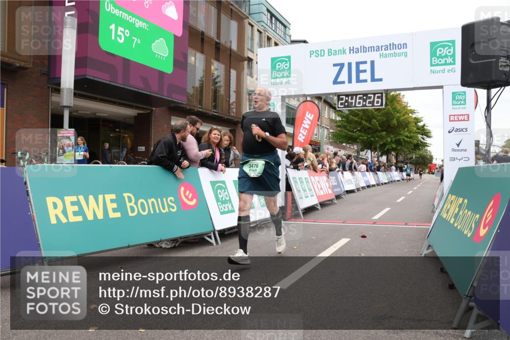 21.09.2025 - PSD Bank Halbmarathon Strokosch-Dieckow http://msf.ph/oto/8938287 21.09.2025 12:45:49 Ziel 3476, 3843 meine-sportfotos.de
