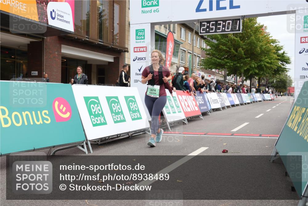 21.09.2025 - PSD Bank Halbmarathon Strokosch-Dieckow http://msf.ph/oto/8938489 21.09.2025 12:52:24 Ziel 3574, 3808 meine-sportfotos.de