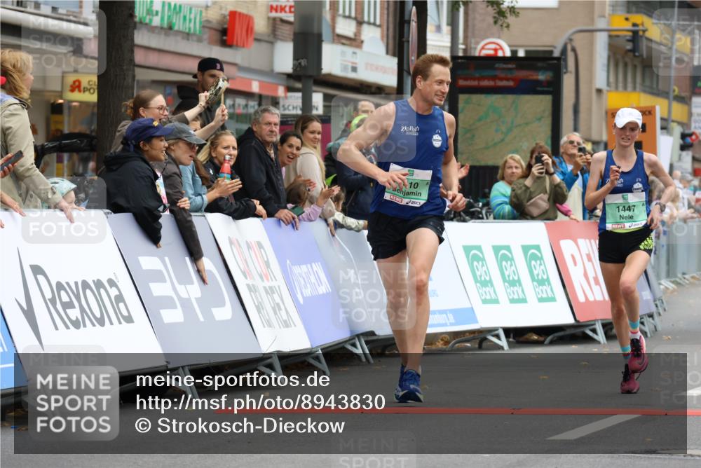 21.09.2025 - PSD Bank Halbmarathon Strokosch-Dieckow http://msf.ph/oto/8943830 21.09.2025 11:20:13 Ziel 1410, 1447, 1841 meine-sportfotos.de