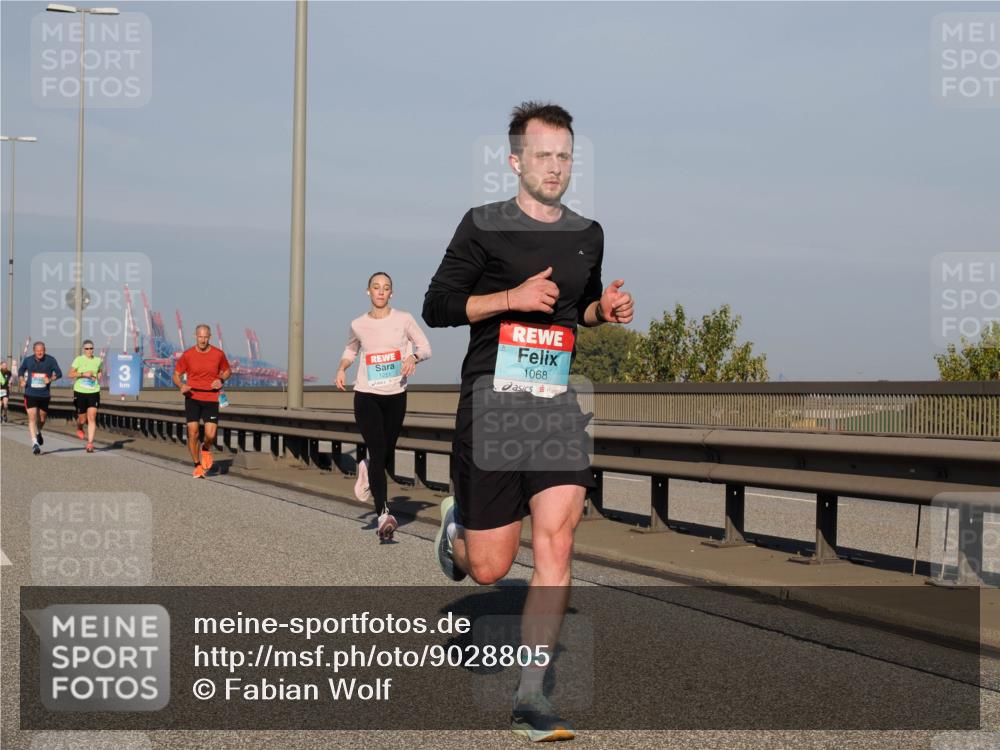 03.10.2025 - Köhlbrandbrückenlauf Fabian Wolf http://msf.ph/oto/9028805 03.10.2025 09:43:59 Position 3 1068, 000000 meine-sportfotos.de