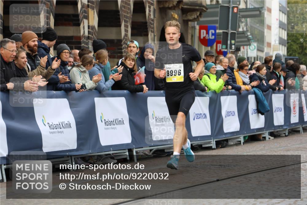 05.10.2025 - 20. swb-Marathon Bremen Strokosch-Dieckow http://msf.ph/oto/9220032 05.10.2025 10:32:49 Ziel 9996 meine-sportfotos.de