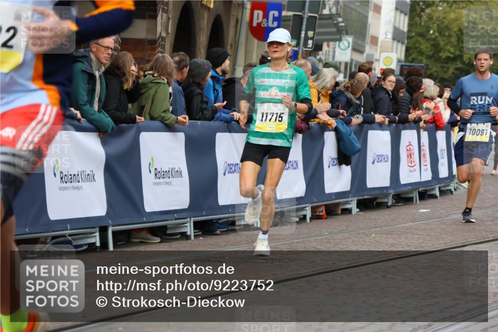 05.10.2025 - 20. swb-Marathon Bremen Strokosch-Dieckow http://msf.ph/oto/9223752 05.10.2025 10:45:05 Ziel 9202, 10091, 10822, 11362, 11715 meine-sportfotos.de