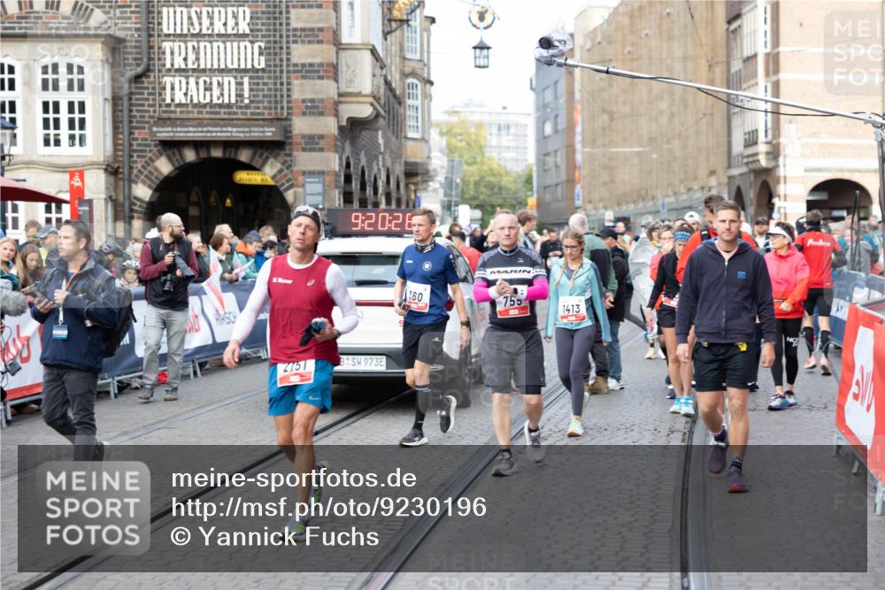 05.10.2025 - 20. swb-Marathon Bremen Yannick Fuchs http://msf.ph/oto/9230196 05.10.2025 09:20:28 Ziel  meine-sportfotos.de
