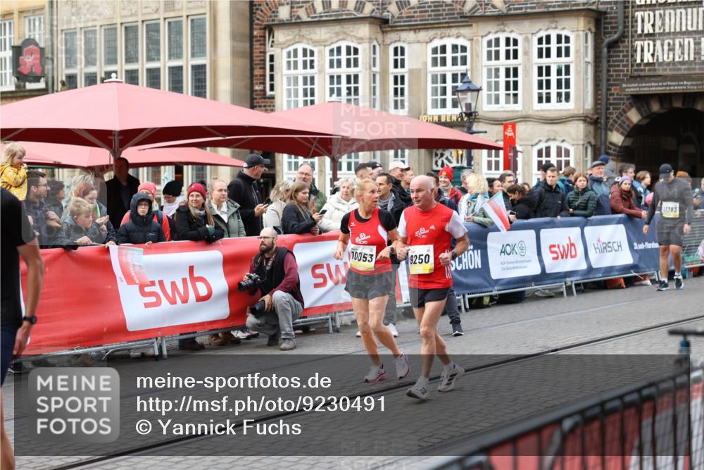 05.10.2025 - 20. swb-Marathon Bremen Yannick Fuchs http://msf.ph/oto/9230491 05.10.2025 09:50:00 Ziel  meine-sportfotos.de