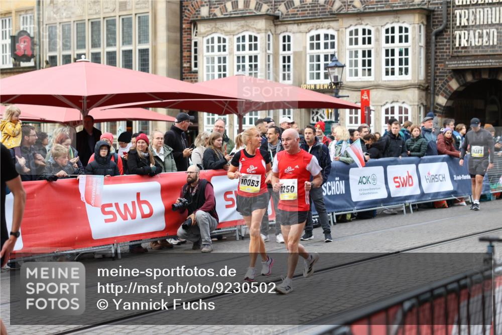 05.10.2025 - 20. swb-Marathon Bremen Yannick Fuchs http://msf.ph/oto/9230502 05.10.2025 09:50:00 Ziel  meine-sportfotos.de