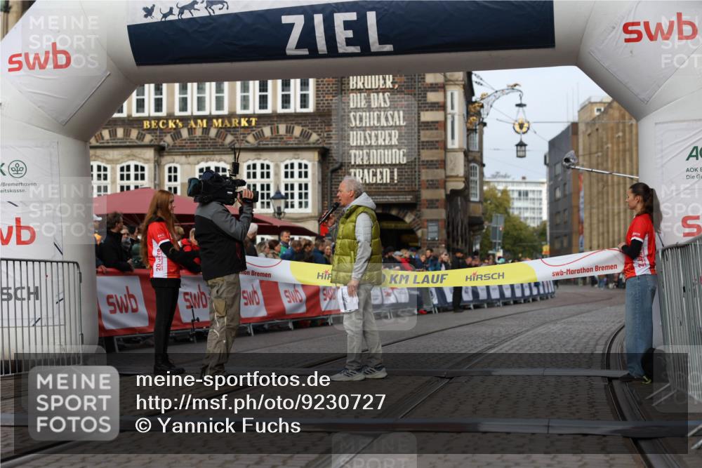 05.10.2025 - 20. swb-Marathon Bremen Yannick Fuchs http://msf.ph/oto/9230727 05.10.2025 10:26:04 Ziel  meine-sportfotos.de