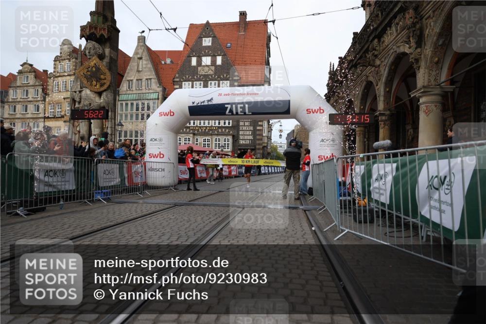 05.10.2025 - 20. swb-Marathon Bremen Yannick Fuchs http://msf.ph/oto/9230983 05.10.2025 10:27:11 Ziel 35 meine-sportfotos.de
