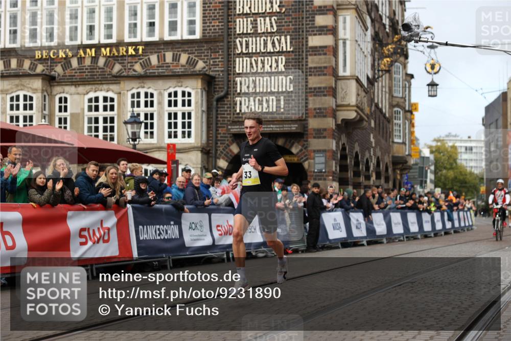 05.10.2025 - 20. swb-Marathon Bremen Yannick Fuchs http://msf.ph/oto/9231890 05.10.2025 10:28:25 Ziel 33 meine-sportfotos.de