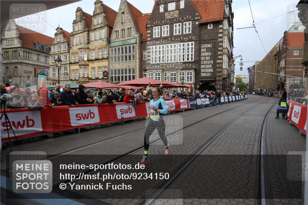 05.10.2025 - 20. swb-Marathon Bremen Yannick Fuchs http://msf.ph/oto/9234150 05.10.2025 10:34:56 Ziel 10410 meine-sportfotos.de