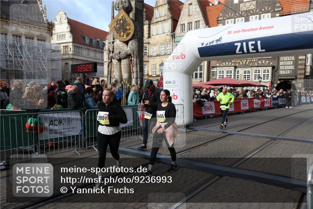 05.10.2025 - 20. swb-Marathon Bremen Yannick Fuchs http://msf.ph/oto/9236993 05.10.2025 11:05:58 Ziel 7777, 9423, 9907, 10619, 10769, 11455 meine-sportfotos.de